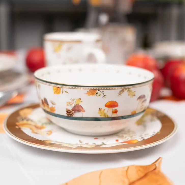 Осенний лес - коллекция уютной посуды для дома