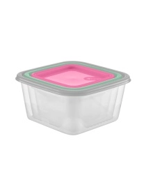 Набор емкостей для продуктов квадратных Fusion 3шт (1,7л; 1,1л; 0,63л)