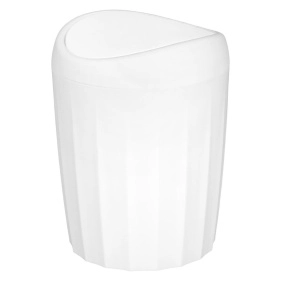 Контейнер для мусора Keeplex Rock'n'Roll 1,1л белое облако