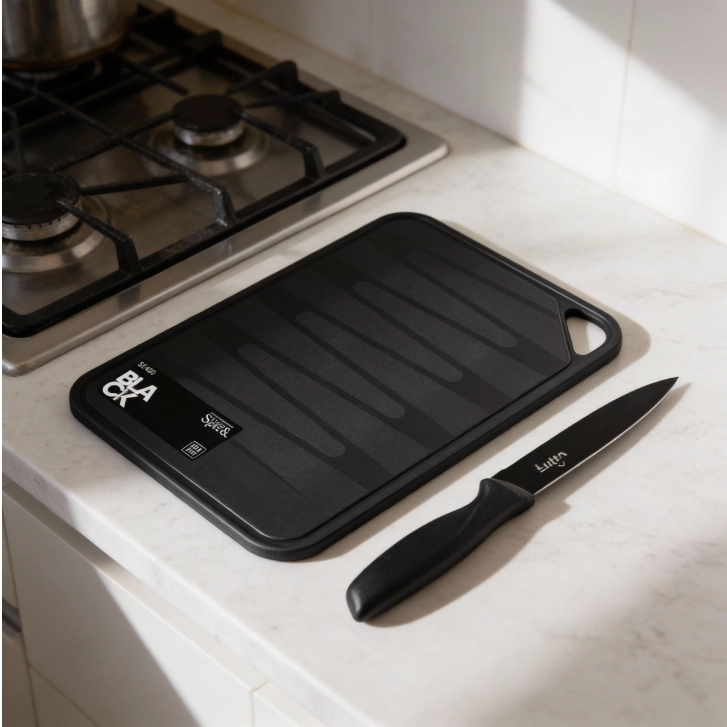 Минималистичная кухонная утварь "Sugar&Spice Black" для ежедневного комфорта