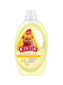 QUALITA Кондиционер для белья ЦВЕТОЧНЫЙ ОКЕАН, 1000мл