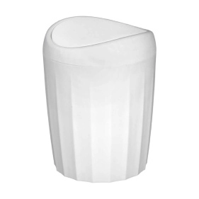 Контейнер для мусора Keeplex Rock'n'Roll 1,1л белое облако