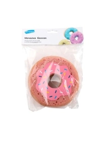 Мочалка (губка) банная "Пончик" (108667951)