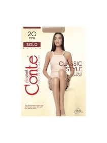 Колготки женские CONTE ELEGANT SOLO 20, р.2, nero