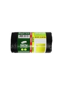 Мешки для мусора ТМ Чистюлино крепкие 35 л/50 шт(8 мкм)
