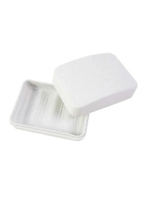 Мыльница "ПРЯМОУГОЛЬНАЯ" (микс)