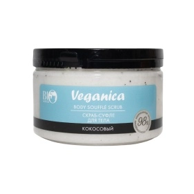 Кокосовый скраб-суфле для тела, 350 г