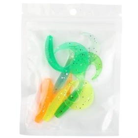 Приманка мягкая, 5 шт, 6,5 см, 2-2,5 г, силикон, в ас-те