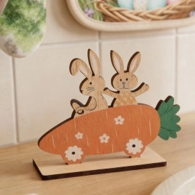 Украшение декоративное "Весёлые кролики"
