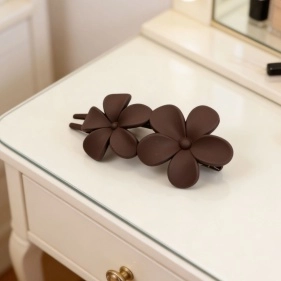 Заколка-краб для волос "Flowers", 10,5*6 см (PX0750)