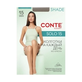Колготки женские CONTE ELEGANT SOLO 15, р.4, bronz