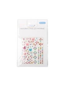 Наклейки-стразы декоративные 18,5*11,3 см (PK1347)
