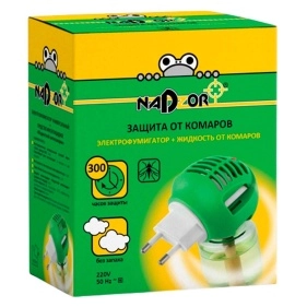 Комплект от комаров (Электрофумигатор+жидкость 30 мл), Nadzor