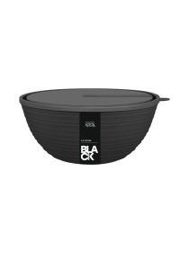 Салатник Sugar&Spice Black с крышкой 2,3 л