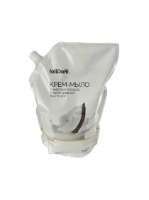 Крем-мыло жидкое LOLIDOM "С маслом кокоса и виноградной косточки" 1000 мл.