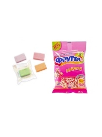 Жевательная конфета "Фрутти" с ароматом ассорти 150г