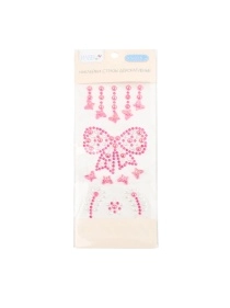 Наклейки-стразы декоративные 8,5*22,5 см (PK1345)