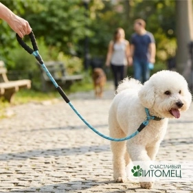Поводок для животных "Super Dog", 1,0 см * 1,5 м