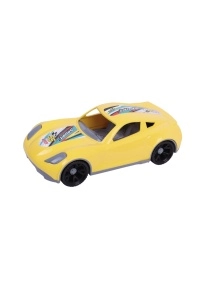 Машинка Turbo "V" желтая 18,5см ( Арт. И-5847)