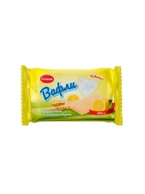 Вафли "Традиционные" с лимонным вкусом, 300г