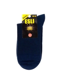Носки мужские ESLI BASIC, р.25-27, 169 темно-синий
