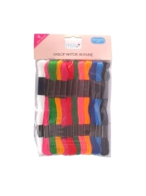 Набор ниток мулине, 12 шт (PX0626-1)