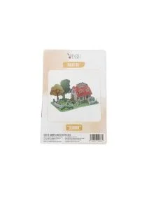 Пазл 3D "Домик" бумага+EVA, 20*13*10см