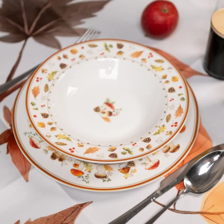 Осенний лес - коллекция уютной посуды для дома