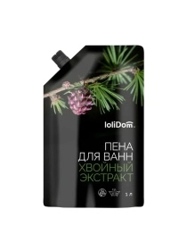 Пена для ванн LOLIDOM "Хвойный экстракт", 1 л