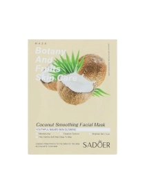 SADOER Маска тканевая для лица, 25 мл (кокос) арт. KRE0312010-3