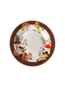 Тарелка "Осенний лес", 20 см (PK1292)