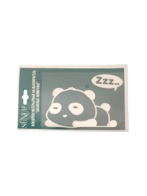 Наклейки интерьерные на выключатель  "Забавные животные", 20*12 см