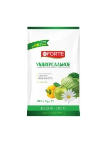 Удобрение Bona Forte комплексное гранулированное с микроэлементами Универсальное весна-лето, пакет 2,5 кг