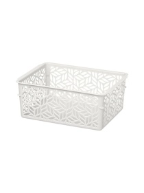 Корзинка универсальная "Linden" 1,4л, 190х140х75мм (светло-серый)
