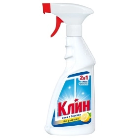 Средство для мытья окон,зеркал КЛИН Окна и Зеркала Лимон, 500 мл