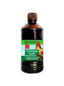 Удобрение жидкий концентрат Куриный помёт,  0,5 л