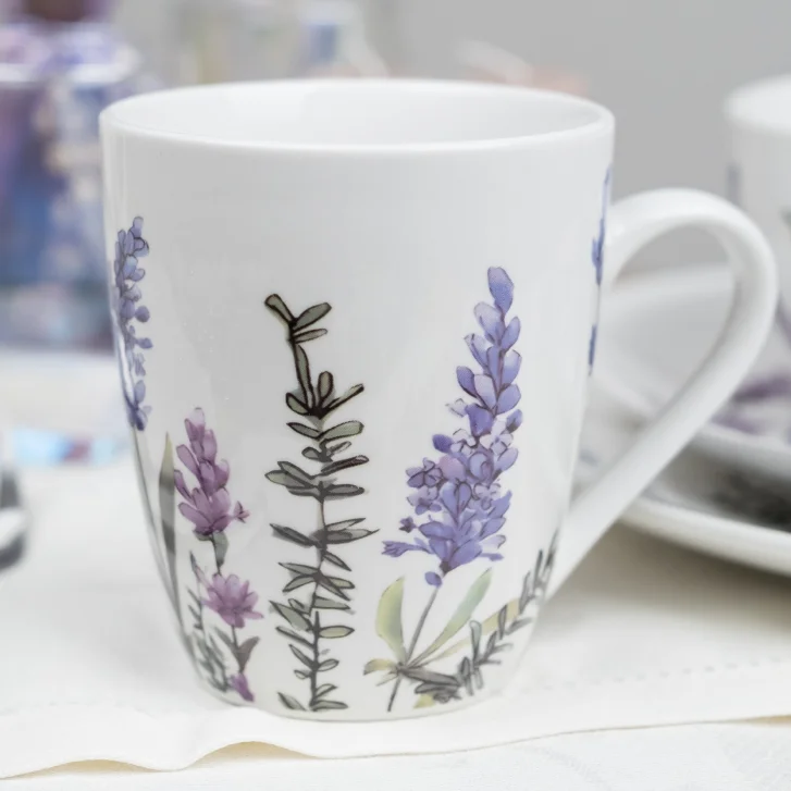 Лавандовый рай - нежная посуда с ароматом уюта и гармонии
