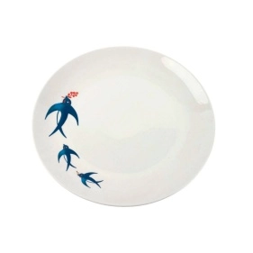 Блюдо сервировочное "Ласточка", 30 см (PK1075)