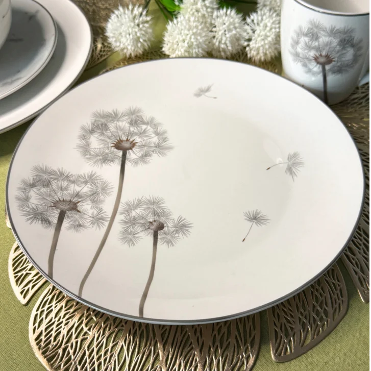 Одуванчики - воздушная коллекция посуды