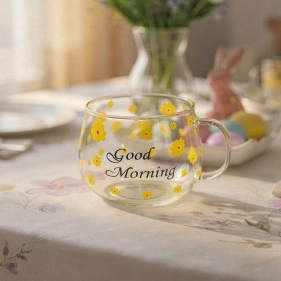 Кружка "Цветочки", 450 мл (PI0146)