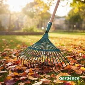 Грабли веерные, 22 зубца, металл (PL-1210) 