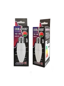 Лампа светодиодная      LED-M C37 10W 4000K E27