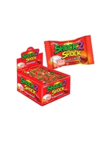 Жев. резинка с вишн. наполнителем "Shock 2 Shock" 4 г