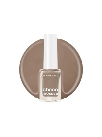 Лак для ногтей 6 мл Choco mousse тон 461 пепельно-коричневый глянцевый