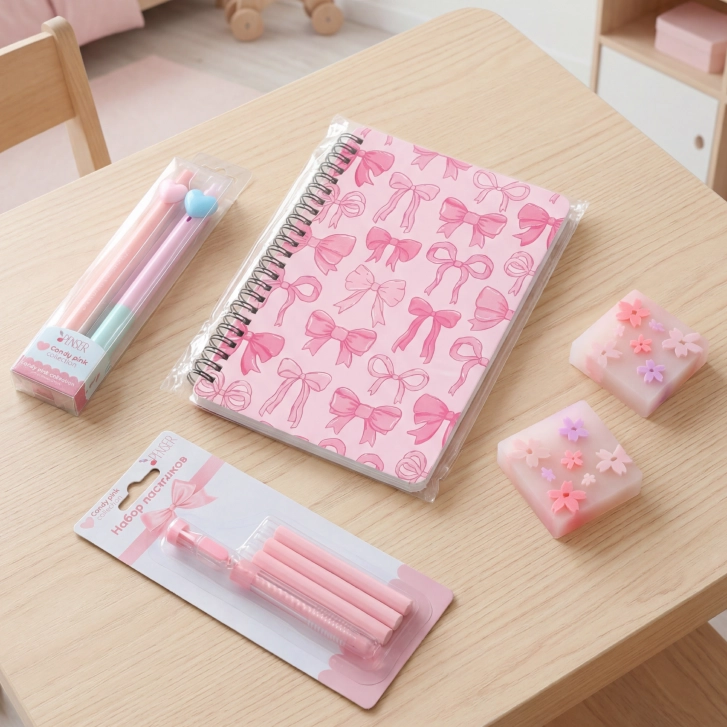 Candy Pink — канцелярия, в которую легко влюбиться