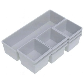 Лотки для хранения "Комбо 3" (белый)