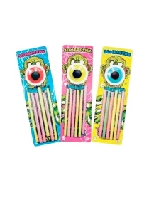 сахарная конфета, жевательный мармелад Весёлый напугай (Зомбастик; глаз), 13г