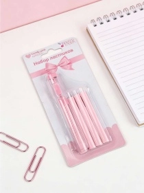 Набор ластиков  "Candy pink", 1 + 3 шт. (PI0856)