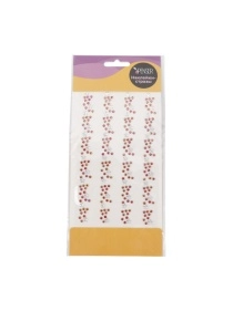 Наклейки-стразы декоративные, 10*22 cм (PK455-1)