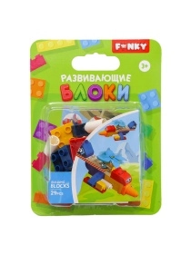Конструктор с крупными блоками в ас-те Funky toys
